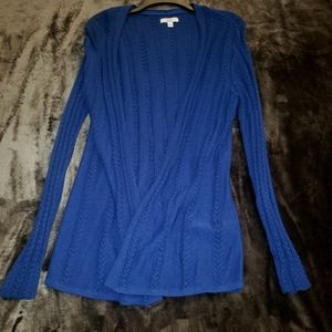 Cobalt blue cardigan